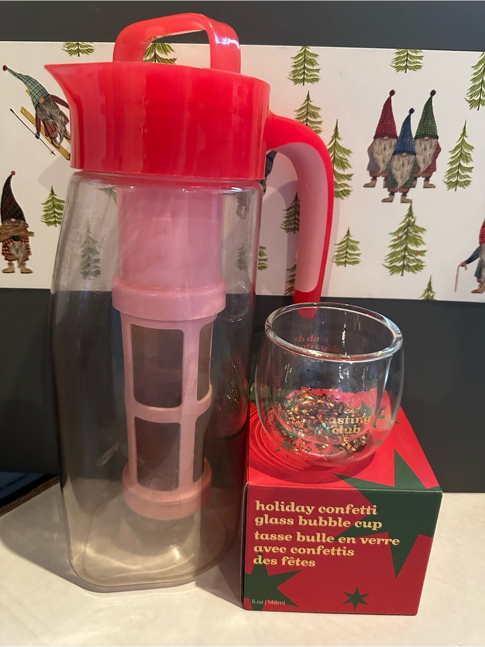 David’s Tea Infuser Pitcher and Cup